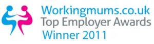 Working Mums Top Employer Winner 2011